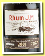 Rhum J.M 10 yo 2001 (46.6%, OB, Martinique, +/-2012)