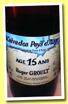 Roger Groult 15 yo (41%, OB, Calvados, Pays d'Auge, +/-2013)