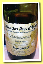 Roger Groult 'Vénérable Hors d'Âge' (41%, OB, Calvados, Pays d'Auge, +/-2013)