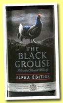 The Black Grouse ‘Alpha Edition’ (40%, OB, blend, +/-2014)