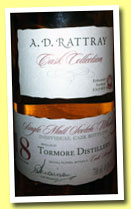 Tormore 18 yo 1995/2014 (49.8%, A.D. Rattray, bourbon hogshead, cask #20092, 288 bottles)