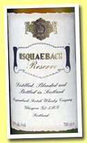 Usquaebach 'Reserve' (43%, OB, blend, +/-2010)