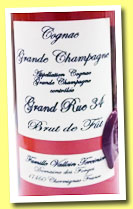 Vallein Tercinier 'Grand Rue 34' (42%, OB, Grande Champagne, +/-2012)