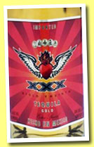 XXX 'Gold' (40%, OB, tequila, +/-2014) 