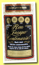 Zacapa 23 anos ‘Centenario Black Label’ (40%, OB, Guatemala, +/-2000) 