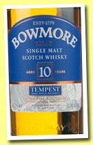 Bowmore 10 yo 'Tempest' (55.9%, OB, Batch #5, 2014)