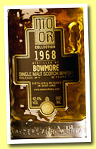 Bowmore 42 yo 1968/2010 (42.4%, Mo Or Collection, bourbon hogshead, cask #3825, 184 bottles)