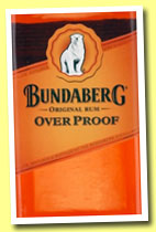 Bundaberg 'Overproof' (57.7%, OB, Australia, +/-2013)