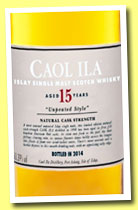 Caol Ila 15 yo 1998/2014 ‘Unpeated Style’ (60.3%, OB, Special Release, 10668 bottles)