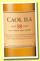 Caol Ila 18 yo (43%, OB, +/-2014)