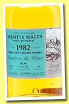 Caol Ila 1982/2014 ‘Smoke on the Water’ (46%, Wemyss Malt, hogshead, 255 bottles)