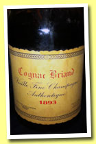 Cognac Briand 1893 (OB, Vieille Fine Champagne)