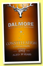 Dalmore 19 yo 1992/2012 'Constellation' (53.8%, OB, first fill bourbon barrel, finished for 9 years in a Port pipe, cask #18)