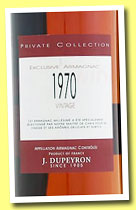 J. Dupeyron 1970 ‘Private Collection’ (40%, OB, Armagnac, blend, +/-2013)