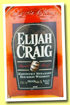 Elijah Craig 12 yo ‘Barrel Proof' (66.2%, OB, +/-2014)