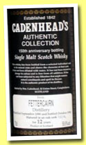 Fettercairn 12 yo 1980/2012 (58.6%, Cadenhead, Authentic Collection, 150th Anniversary)