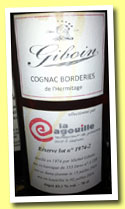 Giboin 1974/2005/2014 (43.1%, OB for La Cagouille, Borderies, Réserve lot n° 1974-2)