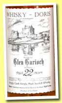 Glen Garioch 22 yo 1991/2013 (52.9%, Whisky-Doris, bourbon hogshead, cask #5754, 259 bottles)