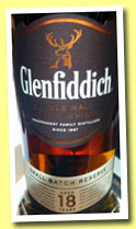 Glenfiddich 18 yo 'Small Batch Reserve’ (40%, OB, 2014)