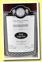 Glengoyne 16 yo 1998/2014 (49.3%, Malts of Scotland, World Single Malt, sherry hogshead, cask #MoS 14013, 245 bottles)