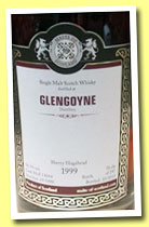 Glengoyne 1999/2013 (54.3%, Malts of Scotland, sherry hogshead, cask #MoS 13044, 247 bottles) 