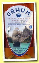 Grhum (43%, Silver Seal, grappa, +/-2014)