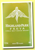 Highland Park 15 yo 'Freya' (51.2%, OB, 2014)
