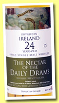Ireland 24 yo 1989/2014 (42.2%, The Nectar of the Daily Drams and La Maison du Whisky)