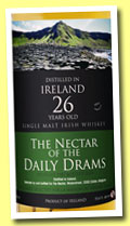 Ireland 26 yo (51.6%, The Nectar of the Daily Drams and La Maison du Whisky)