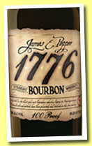 James E. Pepper ‘1776’ (100° US proof, OB, straight bourbon, +/-2014)
