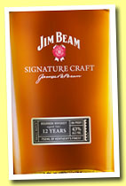 Jim Beam 12 yo 'Signature Craft' (43%, OB, Kentucky straight Bourbon, +/-2014) 