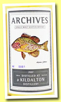 Kildalton 2007/2014 (54.4%, Archives, hogshead, cask #9396, 170 bottles)