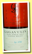 Lagavulin 1997/2013 'Distillers Edition' (43%, OB, lgv 4/502)