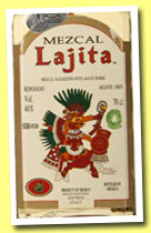 Lajita 'Reposado' (40%, OB, mezcal, 100% agave, +/-2013)