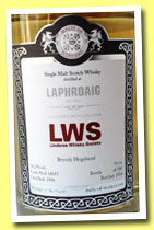 Laphroaig 1996/2014 (56.2%, Malts of Scotland, Lindores Whisky Fest 2014, brandy hogshead, cask #MoS 14057, 180 bottles)