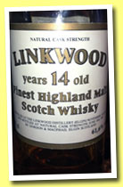 Linkwood 14yo 1972/1987 (61.6%, Gordon & MacPhail)