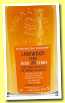Linkwood 28 yo 1985/2014 (53.4%, Signatory Vintage for The Whisky Exchange, hogshead, cask #4538, 161 bottles)