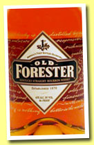 Old Forester (43%, OB, Kentucky straight Bourbon, +/-2008)