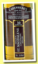 St. Magdalene 30 yo 1982/2012 (55.4%, Cadenhead, 192 bottles)