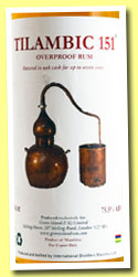Tilambic '151' (75.5%, OB, Mauritius, +/-2014)