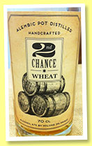 2nd Chance Wheat (47%, OB, USA, Sonoma County Distilling Co., batch #2, 2014)