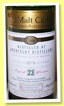 Aberfeldy 23 yo 1978/2001 (50%, Douglas Laing, Old Malt Cask, 186 bottles)