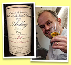 Ardbeg 23 yo 1965/1988 (55%, Cadenhead for Mizuhashi total liquor supply, Japan, sherry cask) 