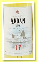 Arran 17 yo 1996/2014 (50%, Highland Laird, Bartels Rawlings)