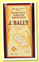 J. Bally 1975 (43%, OB, Martinique, agricole, +/-1995)