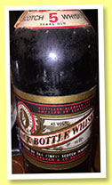 Black Label 5 yo (43%, OB, blend, +/-1970)