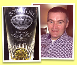 Bowmore 40 yo 1955 (42%, OB, decanter, 306 bottles, +/-2005)