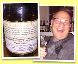 Bruichladdich 1970/2001 (45.5%, OB, valinch ‘I was there’, bourbon, cask #5081, 250 bottles)