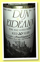 Bruichladdich 20 yo 1969/1990 (43%, Dun Eideann, casks #4928-4932)