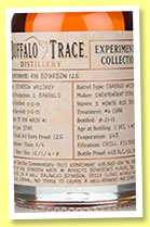 Buffalo Trace 2001/2013 Rye Bourbon 125 (45%, OB, Experimental Collection)